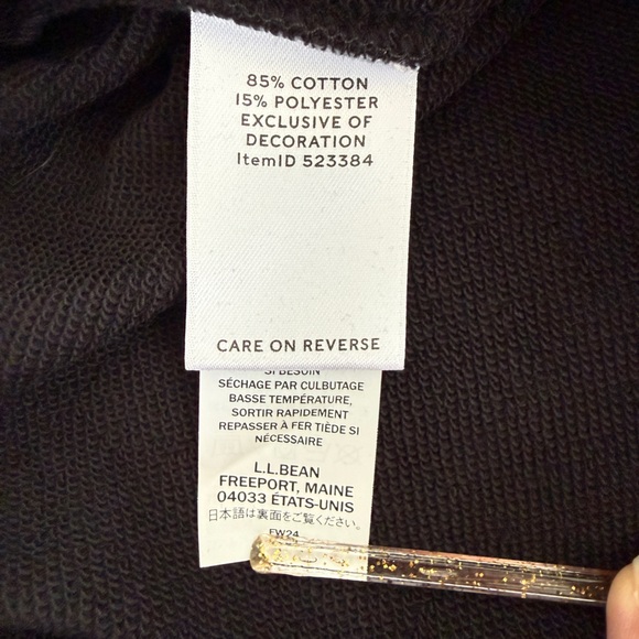 L.L. Bean Signature Camp Sweatshirt. French Terry ~ Size Small ~ Employee Store - Picture 7 of 8